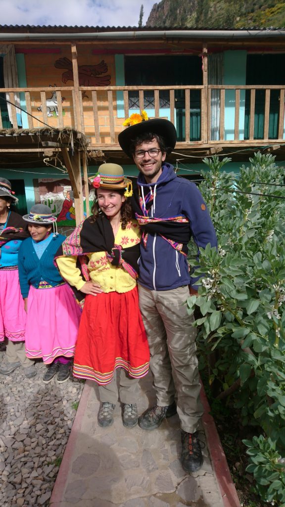 En costume traditionnel