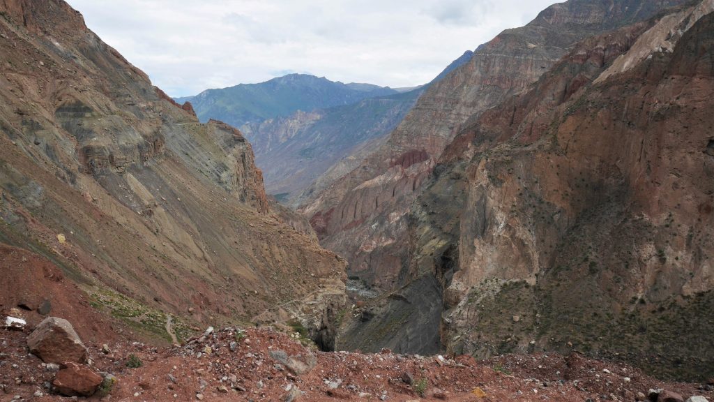 Derniers aperçus du canyon