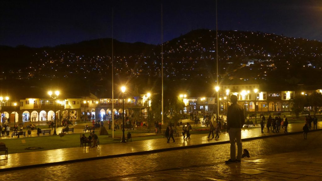 De nuit, on dirait un ciel étoilé