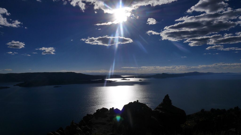 Coucher de soleil sur la presqu'île