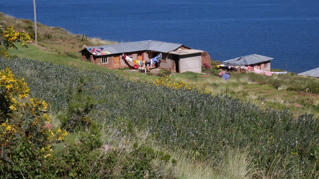 Une petite maison sur la presqu'pile