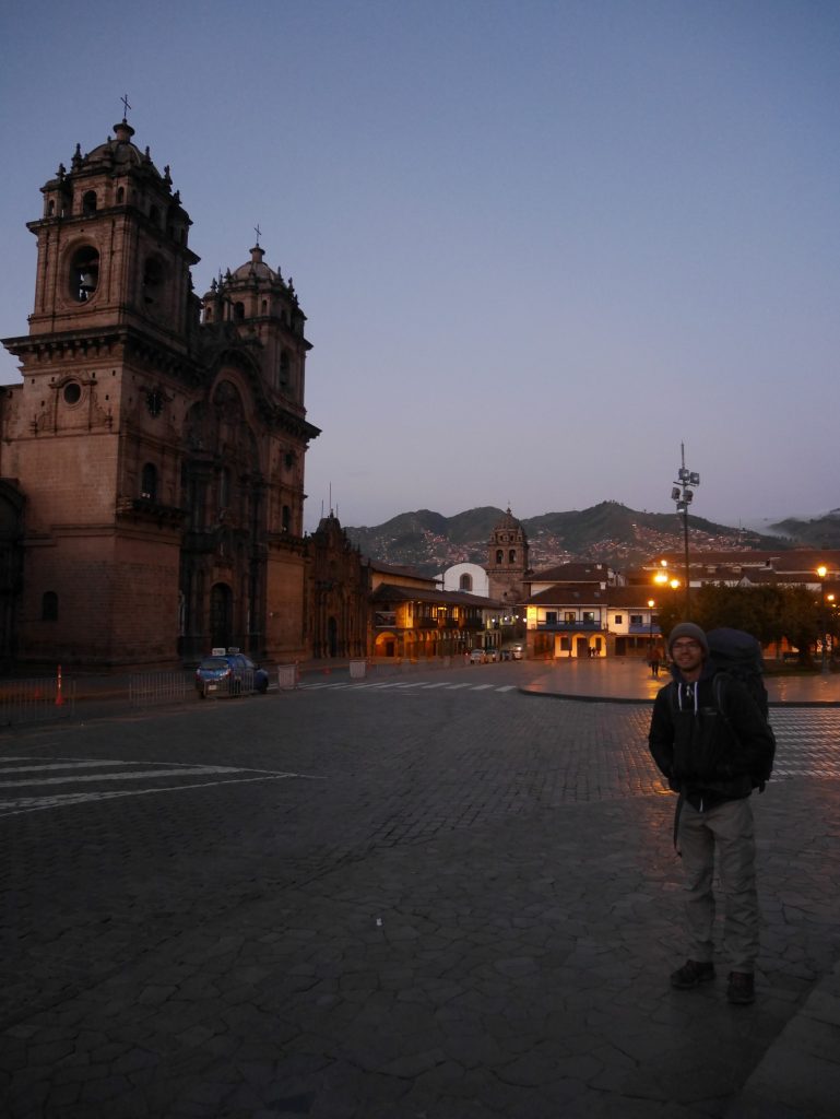 Thomas prêt pour la rando