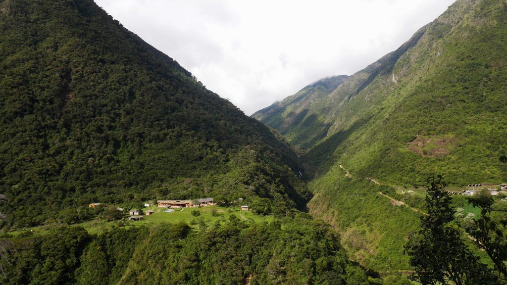 On s'approche du camping 