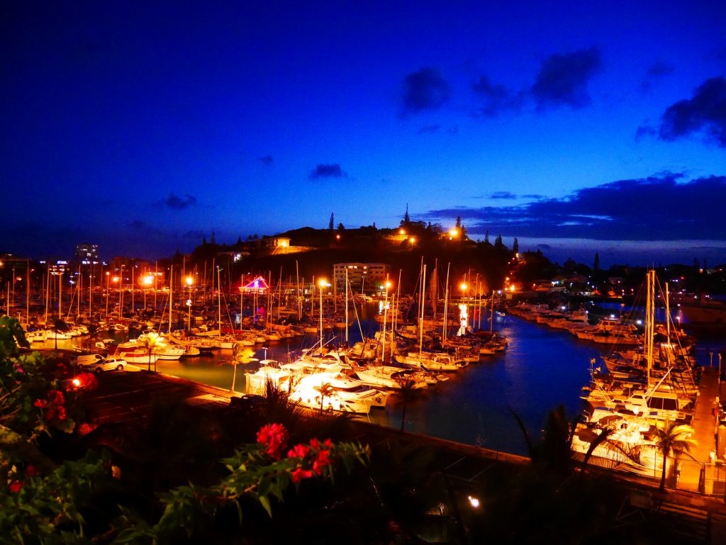 Vue sur l'ancien appartement de Thomas à Nouméa