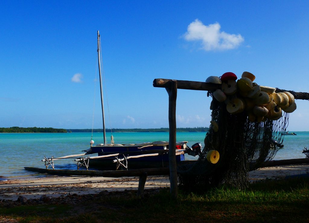 Une pirogue et des filets