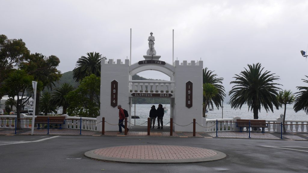 Le monument aux morts de Picton