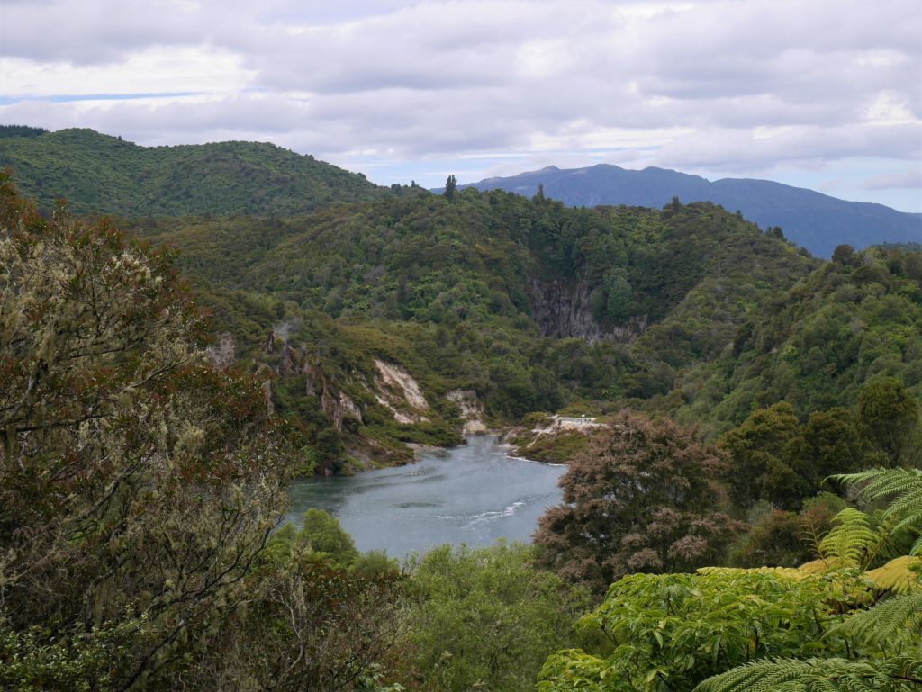 La vallée volcanique de Waitangu