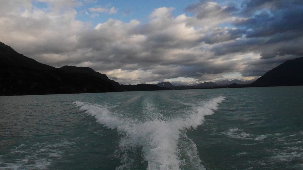 Depuis le ferry